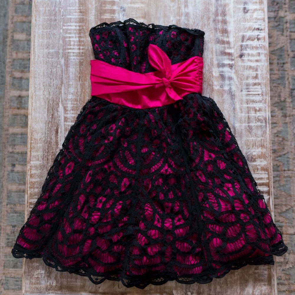 Vintage Betsey Johnson Battenberg Tea party dress